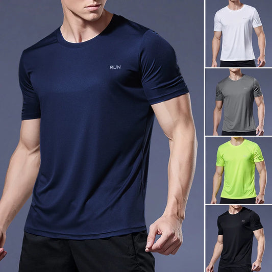 T Shirt Men Quick Dry Running